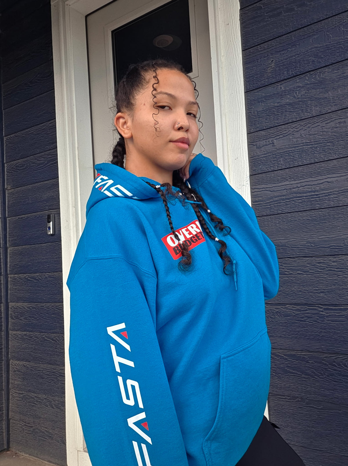 OVERBUDGET FASTA TURQUOISE 01 HOODIE