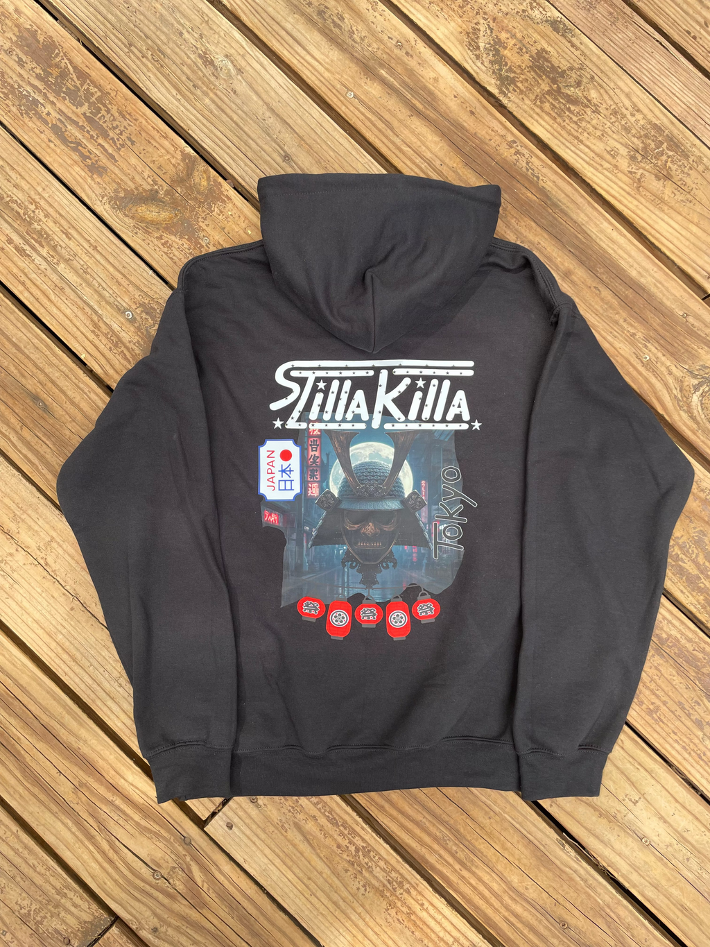 STILLAKILLA TOKYO BLACK 01 POPULAR HOODIE
