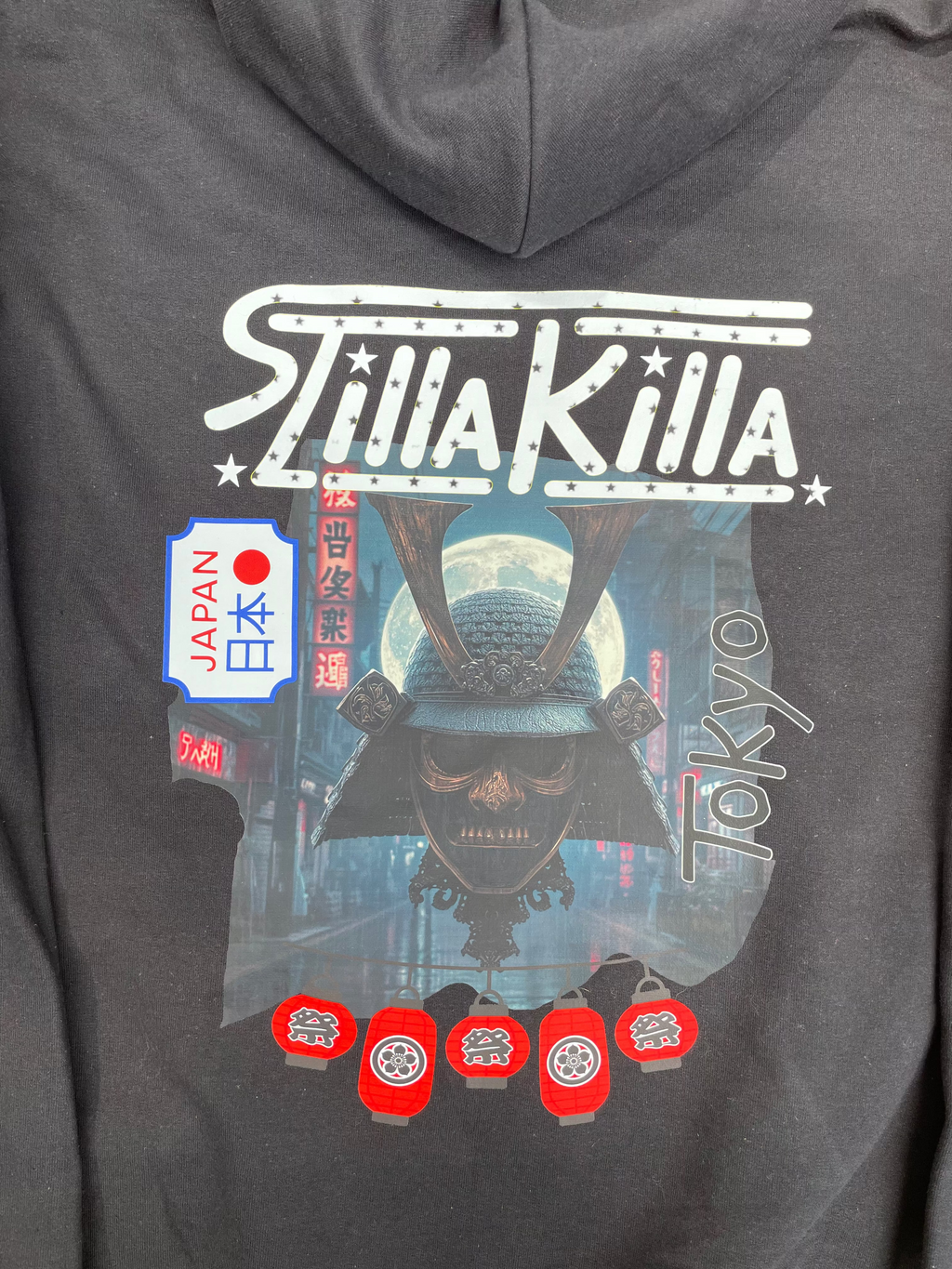 STILLAKILLA TOKYO BLACK 01 POPULAR HOODIE