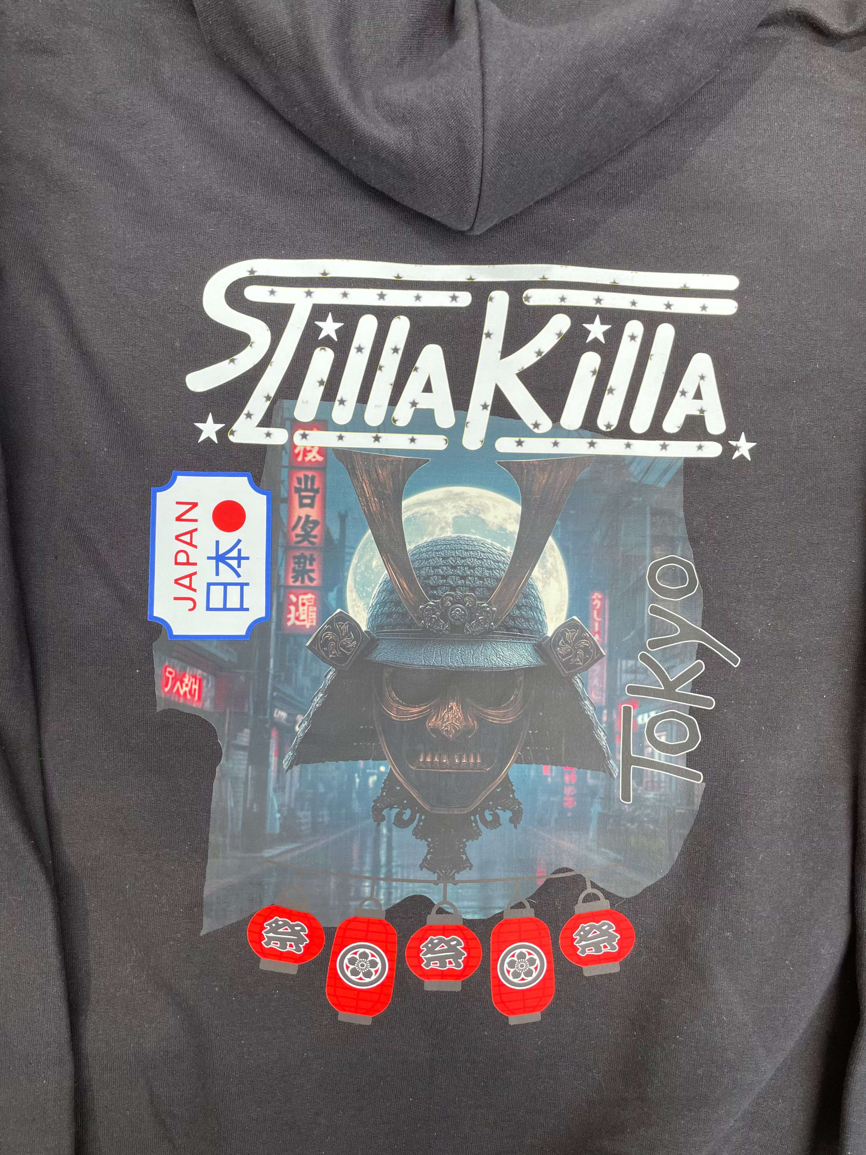 STILLAKILLA TOKYO BLACK 01 POPULAR HOODIE