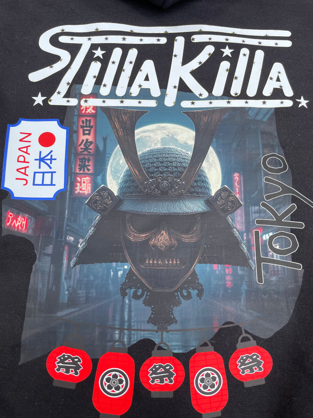 STILLAKILLA TOKYO BLACK 01 POPULAR HOODIE