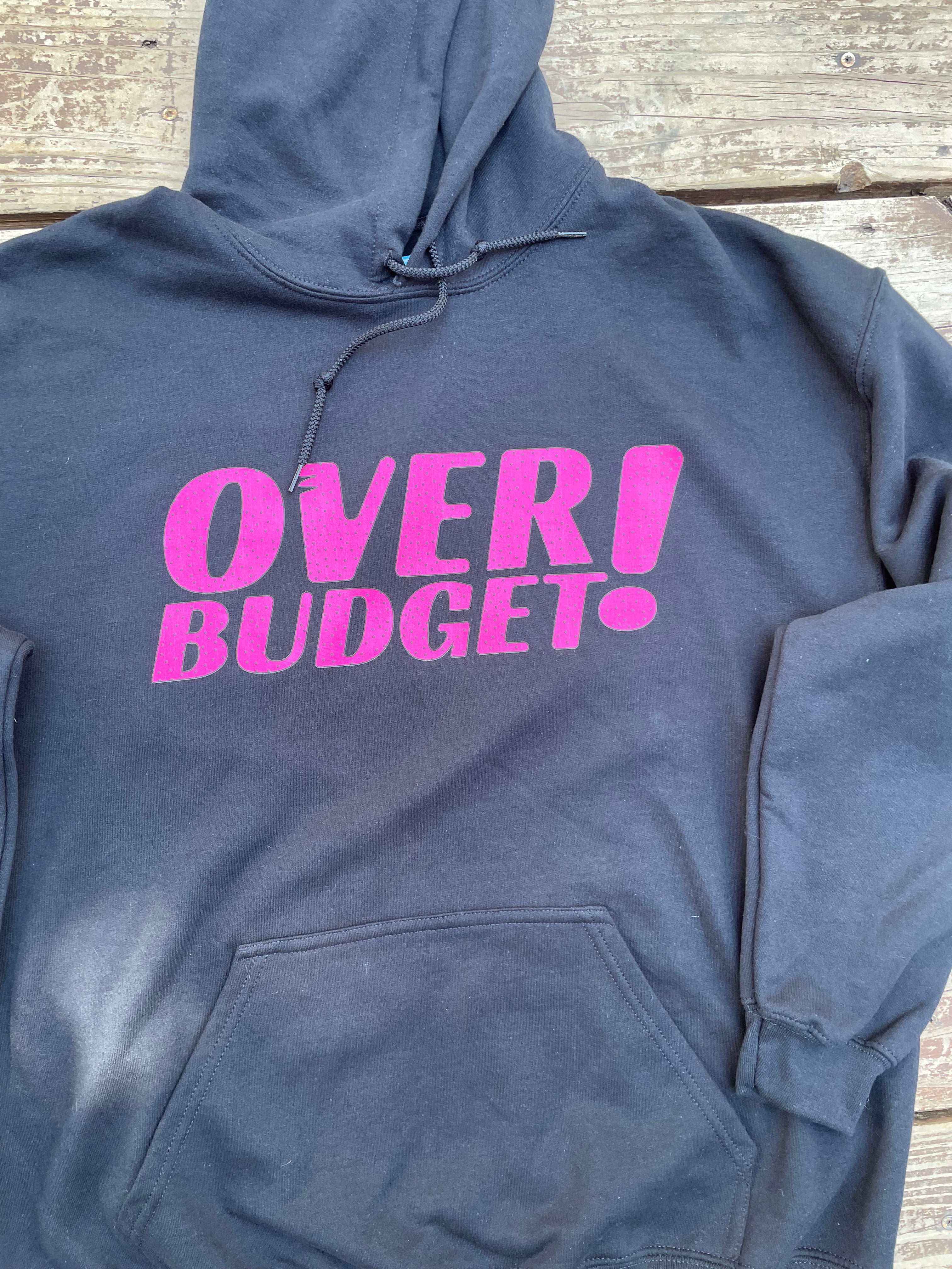 OVERBUDGET CARRERA BLACK  PINK HOODIE