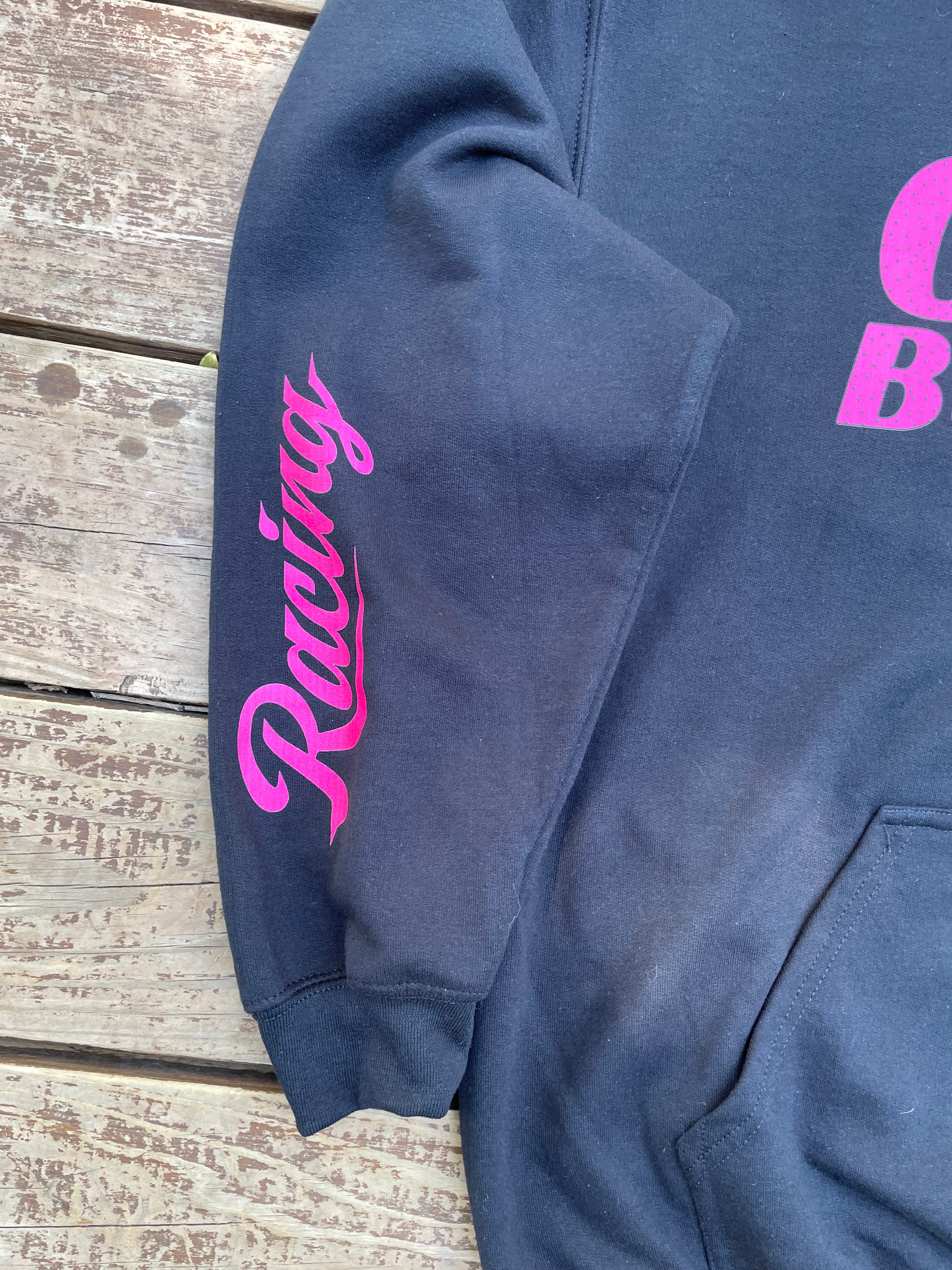 OVERBUDGET CARRERA BLACK  PINK HOODIE