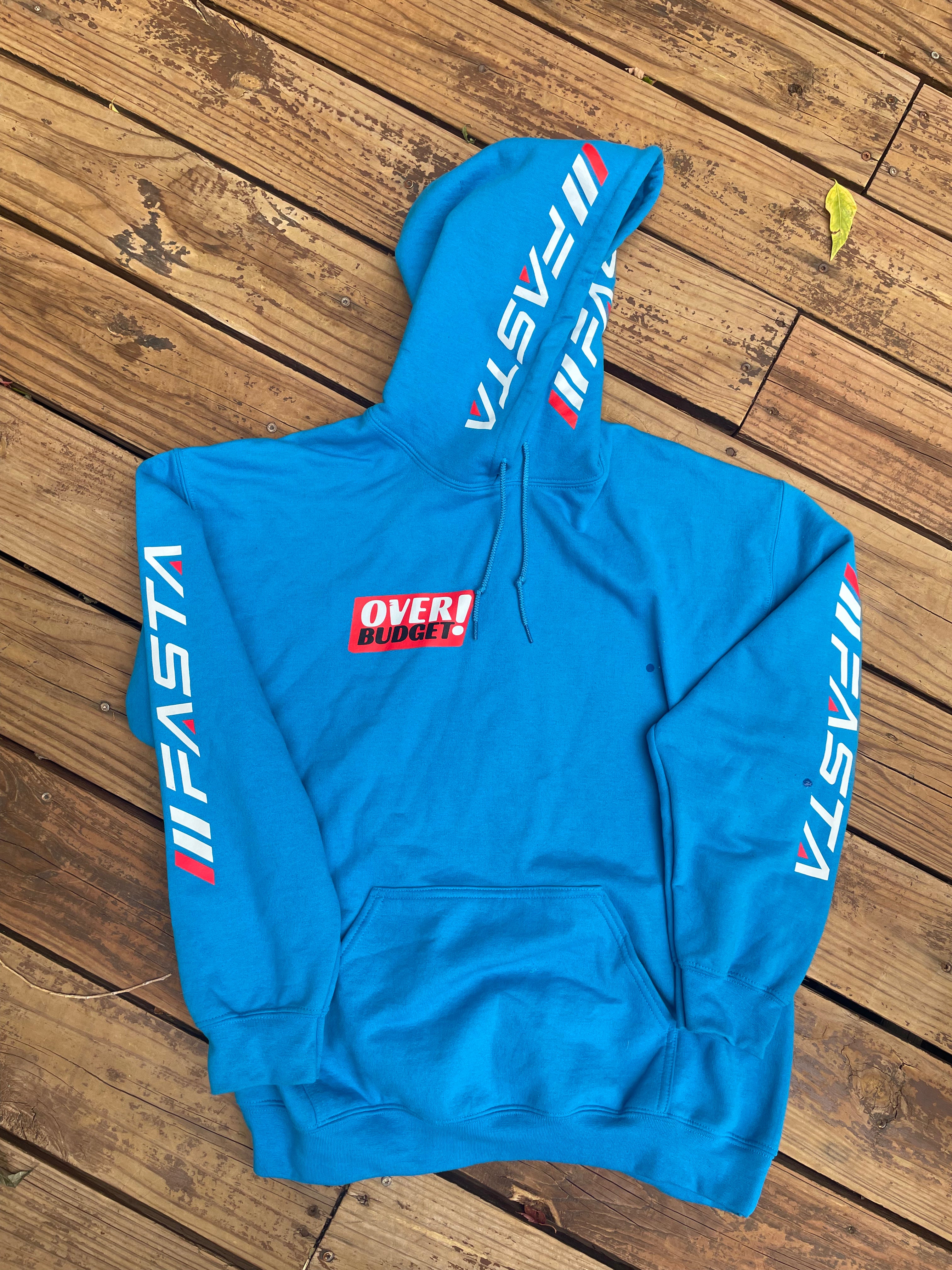 OVERBUDGET FASTA TURQUOISE 01 HOODIE