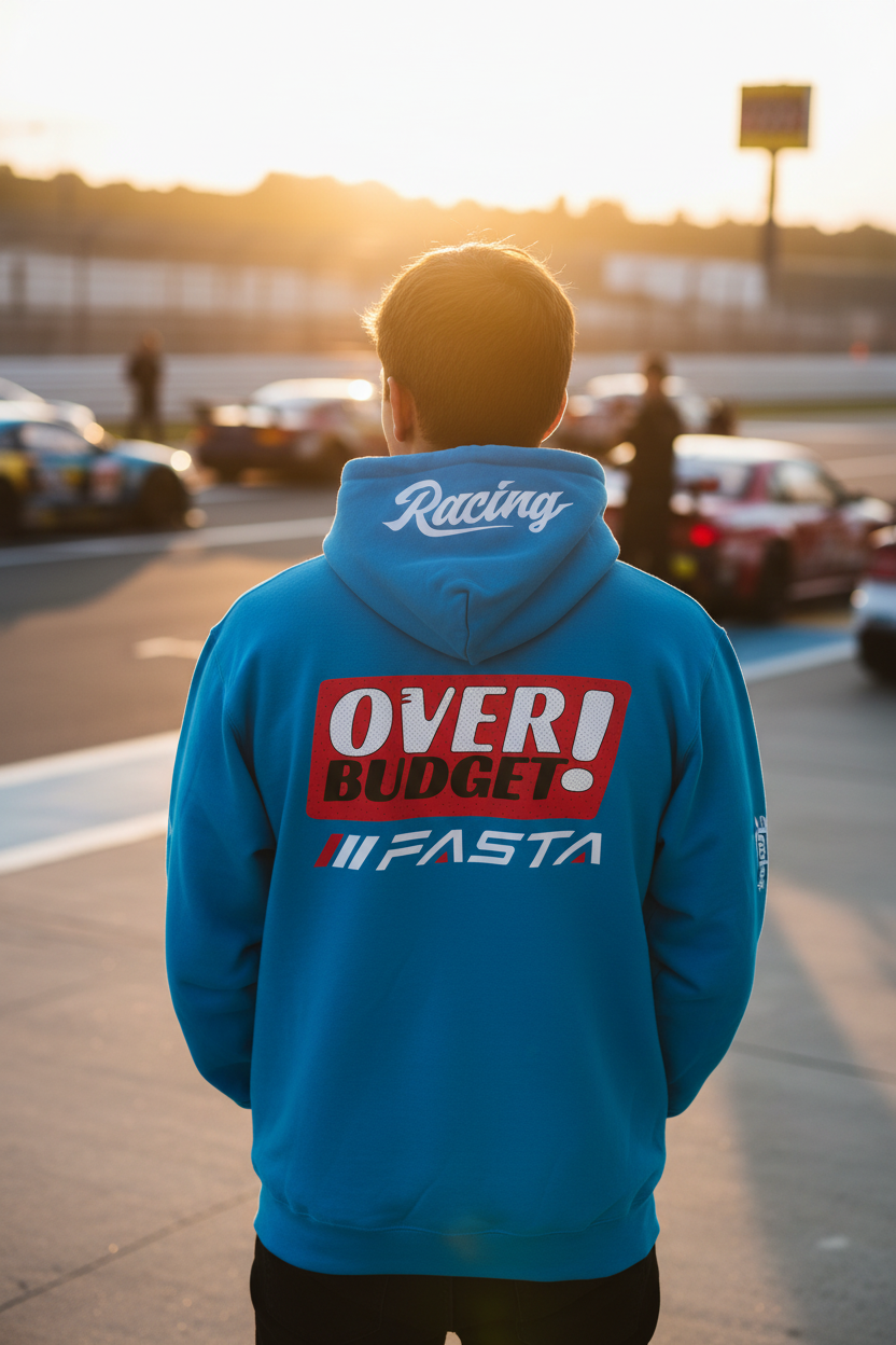 OVERBUDGET FASTA TURQUOISE 01 HOODIE