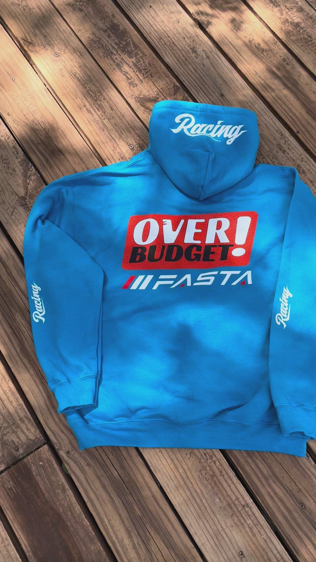OVERBUDGET FASTA TURQUOISE 01 HOODIE